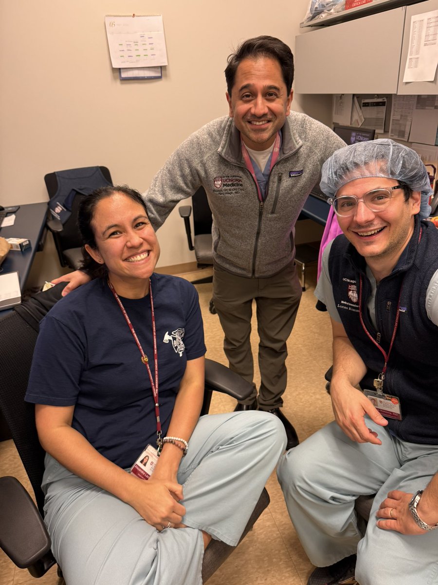 Alejandra Lastra (@aleclastra) on Twitter photo #Fellowships represented 🙌 Ajay Wagh - #InterventionalPulmonary APD, Lucas Kimmig #PCCM PD and me :) #sleepmedicine PD <a href="/UChicago/">The University of Chicago</a> - covering #MICU and #procedures service & #teaching what we are passionate about! ❤️ <a href="/UChicagoMed/">UChicago Medicine</a> <a href="/UChicagoPCCM/">PCCM UChicago</a> #Fellowships represented 🙌 Ajay Wagh - #InterventionalPulmonary APD, Lucas Kimmig #PCCM PD and me :) #sleepmedicine PD <a href="/UChicago/">The University of Chicago</a> - covering #MICU and #procedures service & #teaching what we are passionate about! ❤️ <a href="/UChicagoMed/">UChicago Medicine</a> <a href="/UChicagoPCCM/">PCCM UChicago</a>