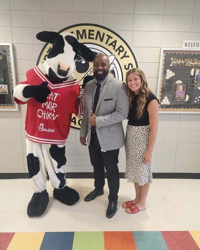 Chick-Fil-A is an amazing organization. They brought the cow to my school and the kids loved it!
<a href="/NAESP/">National Assoc. of Elementary School Principals</a> <a href="/VanWert_Elem/">Van Wert Elementary</a>