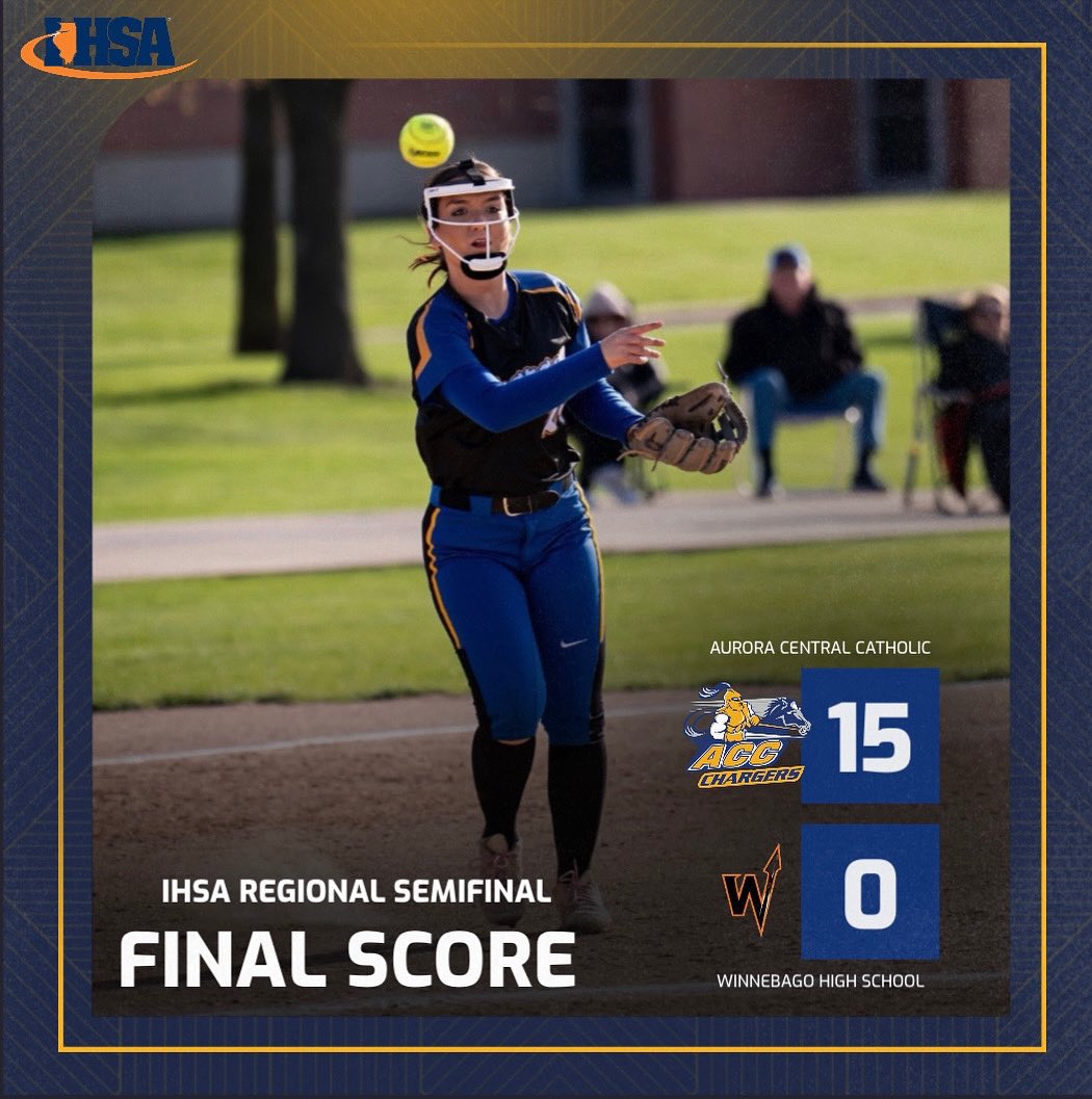 ACC Athletics (@acc_athletics) on Twitter photo Softball gets the win in the IHSA Regional Semifinal over Winnebago to advance to the Regional Championship on Friday against Marengo.
Miller sets ACC W record!
K Gambro: 3/3 2 2B, 3 R
Torrance 2/4, Grand Slam, 2B, 4 RBI
Moore, 2/2, 2 R, 2 RBI
Grunloh 1/3, 3 RBI
<a href="/ACC_Fastpitch/">Chargers Softball</a> Softball gets the win in the IHSA Regional Semifinal over Winnebago to advance to the Regional Championship on Friday against Marengo.
Miller sets ACC W record!
K Gambro: 3/3 2 2B, 3 R
Torrance 2/4, Grand Slam, 2B, 4 RBI
Moore, 2/2, 2 R, 2 RBI
Grunloh 1/3, 3 RBI
<a href="/ACC_Fastpitch/">Chargers Softball</a>