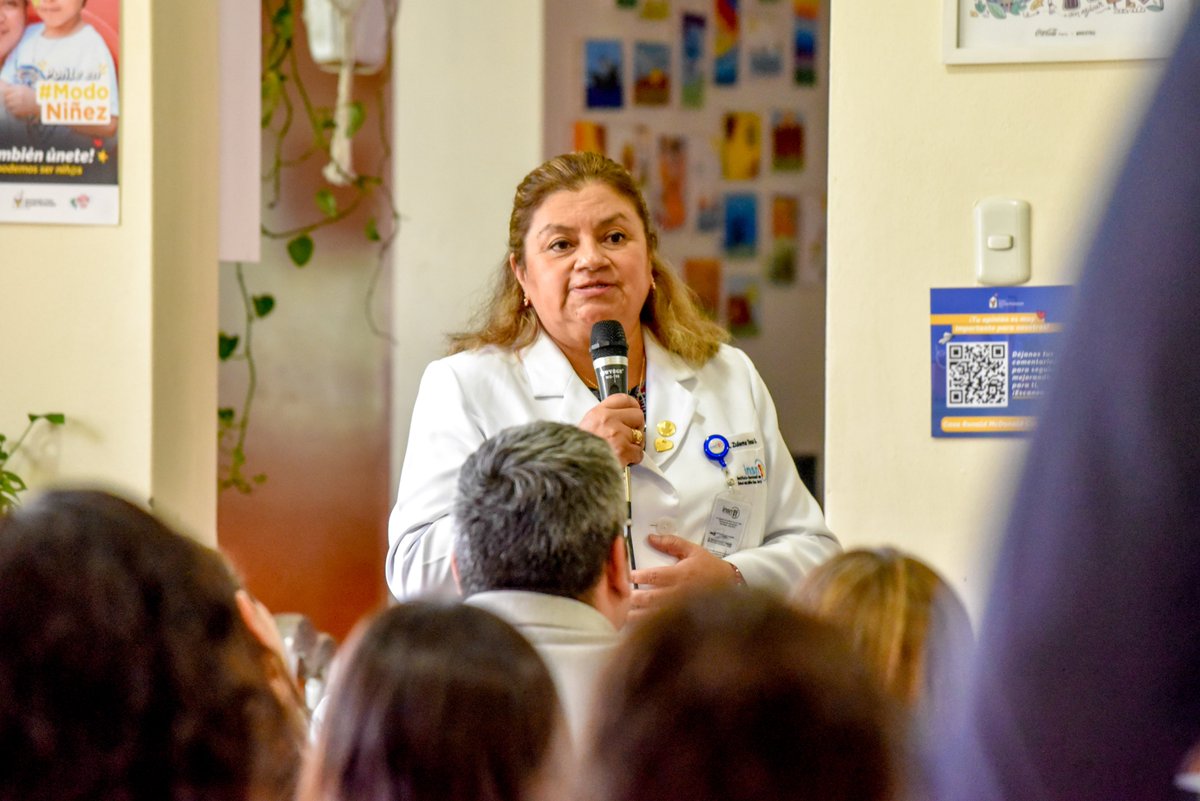 En 8 años, más de 2,250 familias hallaron en @CasaRonaldPeru y @ConJuntosPeru un hogar lejos del hogar mientras sus hijos se tratan en el INSN San Borja. Celebramos su 8° aniversario y la pronta construcción de nuevas habitaciones. ¡Gracias por tanto! 🧡 #CasaRonald