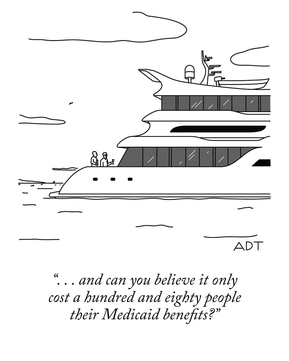 Today’s Daily Cartoon, by Adam Douglas Thompson. #NewYorkerCartoons