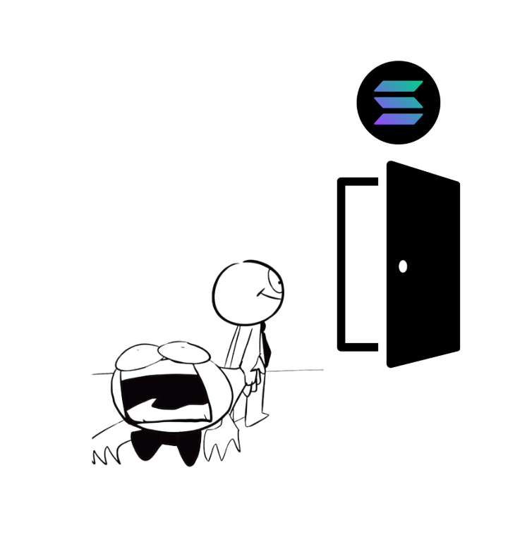 nutshellAnisol's tweet image. Whether you like it or not.

We're going to the Solana moon!