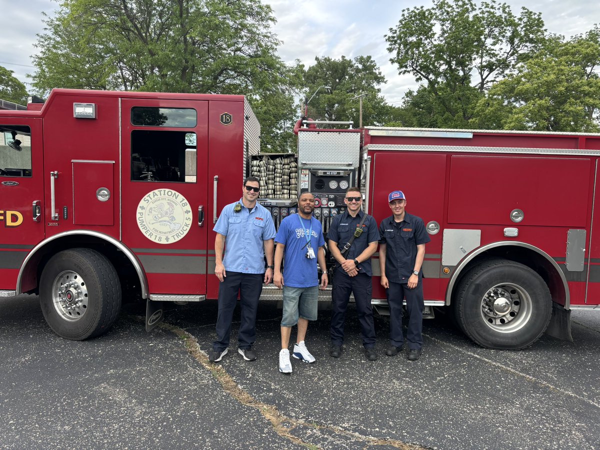 Phillis Wheatley Elementary School (@kcpswheatley) on Twitter photo Shoutout to <a href="/KCMOFireDept/">Kansas City Fire Department (KCFD)</a> for being a part of our Field Day! Our students and families loved getting to tour the truck! 🚒 Shoutout to <a href="/KCMOFireDept/">Kansas City Fire Department (KCFD)</a> for being a part of our Field Day! Our students and families loved getting to tour the truck! 🚒