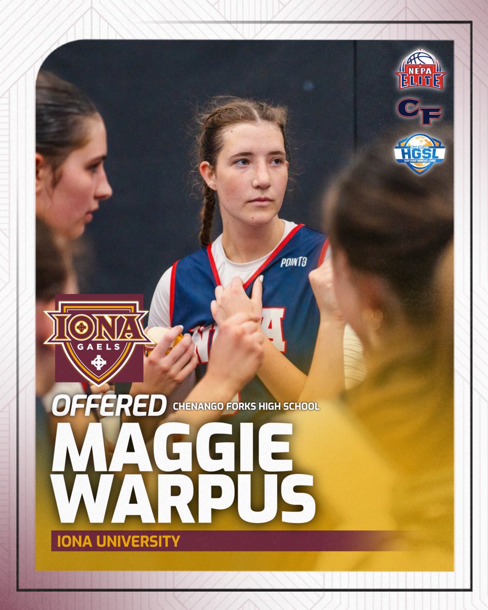 Maggie Warpus (@warpusmaggie) on Twitter photo After a great call with <a href="/IonaWBB/">Iona Women's Hoops</a> I’m so thankful to have received a full scholarship offer!! Thank you to Coach Ang and Coach Gratch for this opportunity! After a great call with <a href="/IonaWBB/">Iona Women's Hoops</a> I’m so thankful to have received a full scholarship offer!! Thank you to Coach Ang and Coach Gratch for this opportunity!