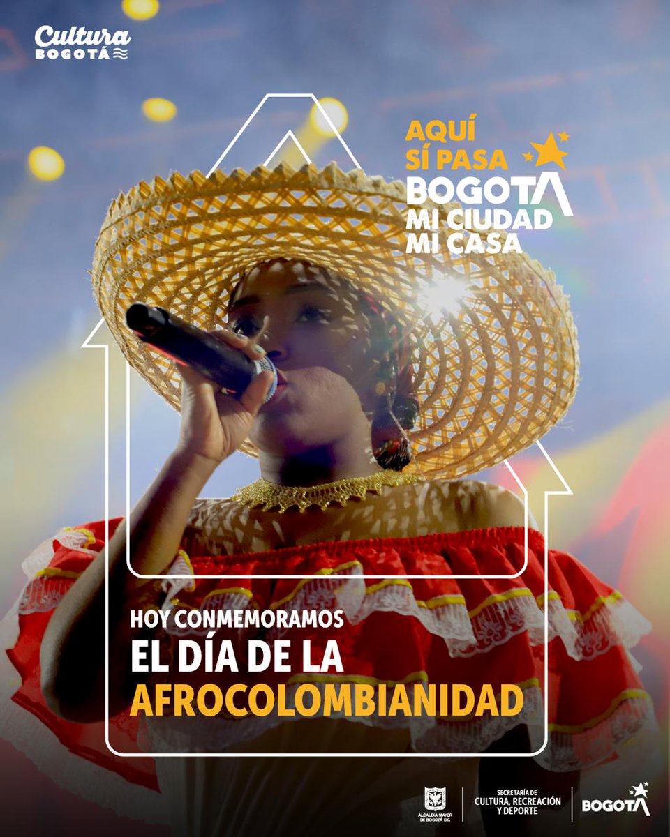 ✨ ✊🏾 Hoy conmemoramos el #DíaDeLaAfrocolombianidad. Celebramos la fuerza, la historia y los saberes de las comunidades negras afrocolombianas que enriquecen nuestra ciudad con sus prácticas culturales, su ancestralidad y su resistencia.

Reafirmamos nuestro compromiso con la