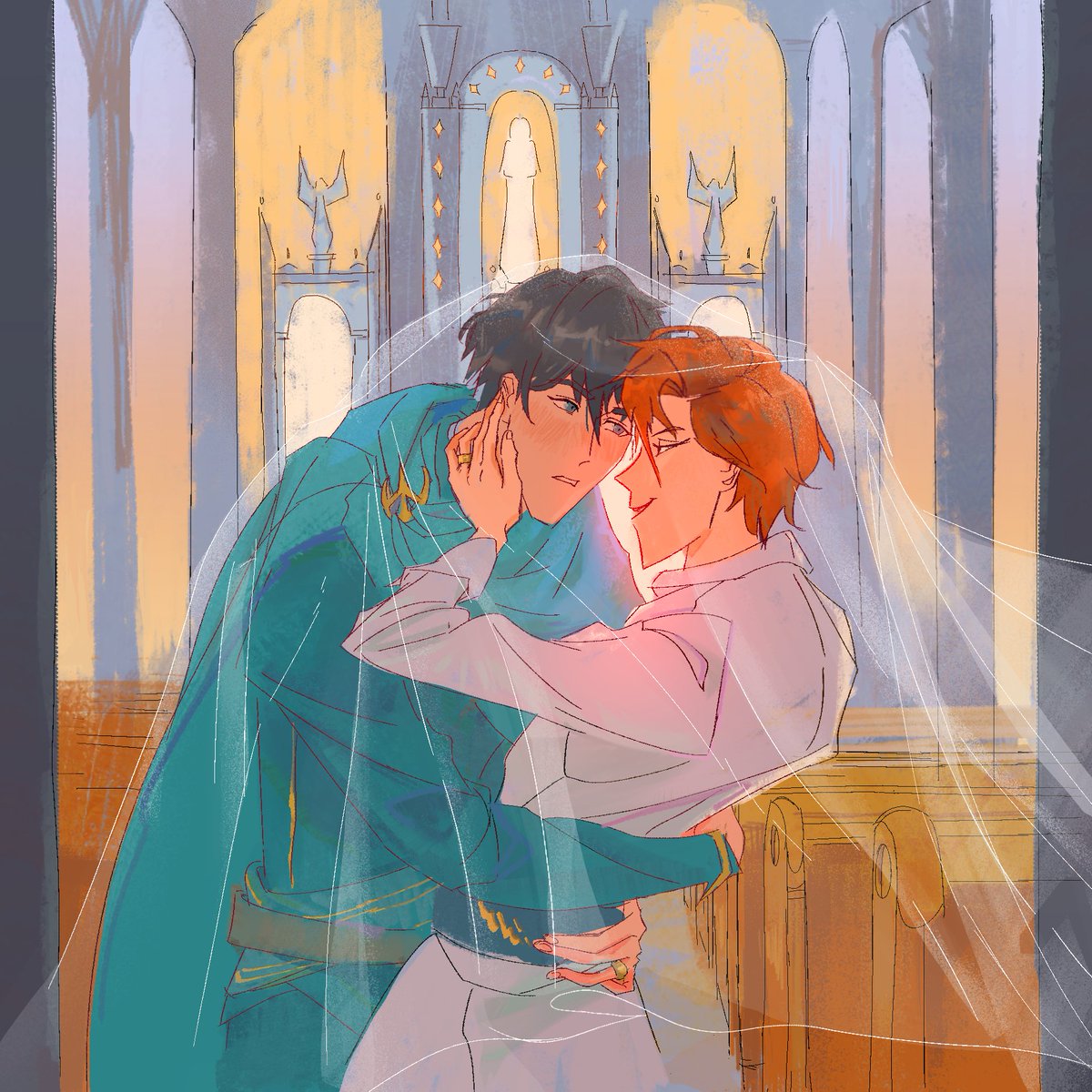 w03376725's tweet photo. My piece for @chchzine "Our Vow of Death" choicale wedding zine! Thank you for having me 🙏 https://t.co/787cHvjh3K
