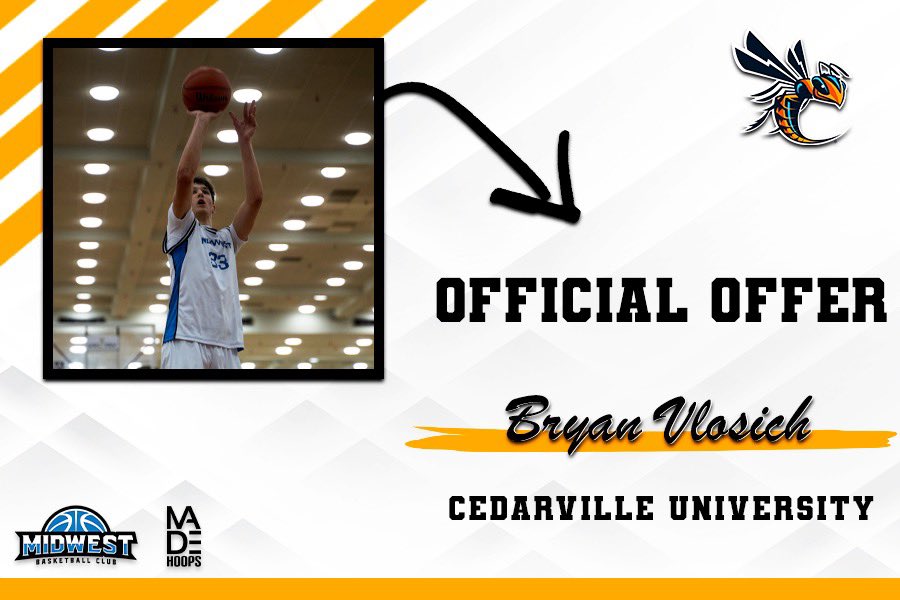 After a great meeting yesterday with Coach Jones, McNeely, and Nagy I am blessed to receive a full offer from Cedarville University #AG2G