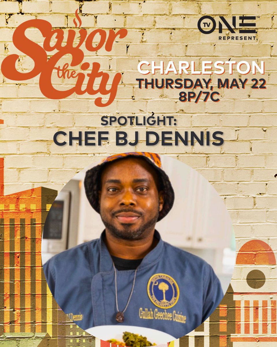 TV One (@tvonetv) on Twitter photo Charleston, you're up next! 🕐 <a href="/ChefJernardW/">Jernard Wells</a> is inviting you in as he visits the BEST Black-owned businesses in Charleston! 🔥 Join him for an all-new #SavorTheCity on Thursday at 8p/7c, only on TV One. Watch a sneak peek here: bit.ly/4dnhzEo Charleston, you're up next! 🕐 <a href="/ChefJernardW/">Jernard Wells</a> is inviting you in as he visits the BEST Black-owned businesses in Charleston! 🔥 Join him for an all-new #SavorTheCity on Thursday at 8p/7c, only on TV One. Watch a sneak peek here: bit.ly/4dnhzEo