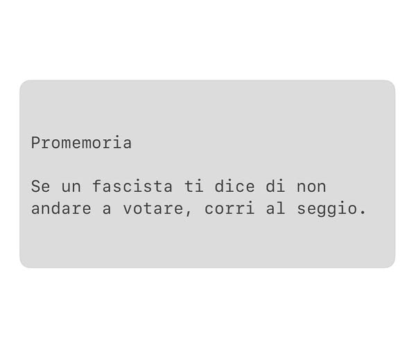 pierpi13's tweet photo. Mi raccomando. https://t.co/4jEezY8iyo