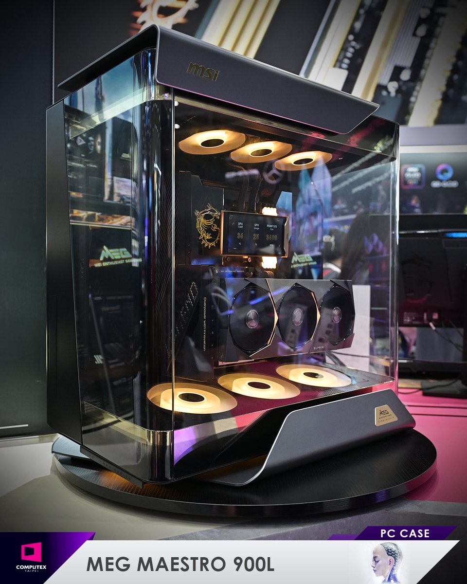 Emi Sphère Atelier ‼️ (@emispherepc) on Twitter photo Oula ! <a href="/msifrance/">MSI France</a> faut qu’on parle 😜
C’est quoi ce petit bijou tout en verre exposé au computex ? 😁 Oula ! <a href="/msifrance/">MSI France</a> faut qu’on parle 😜
C’est quoi ce petit bijou tout en verre exposé au computex ? 😁