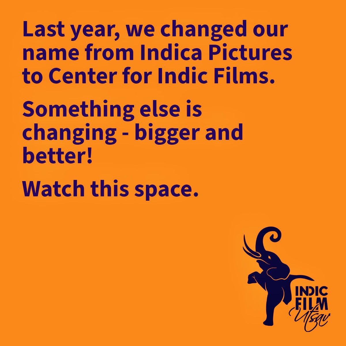 Five years of magic, and the best is yet to come! Big things ahead—watch this space. #indica #filmfestival #cinema #indicindie #PositiveCinema <a href="/IndicaOrg/">INDICA</a>