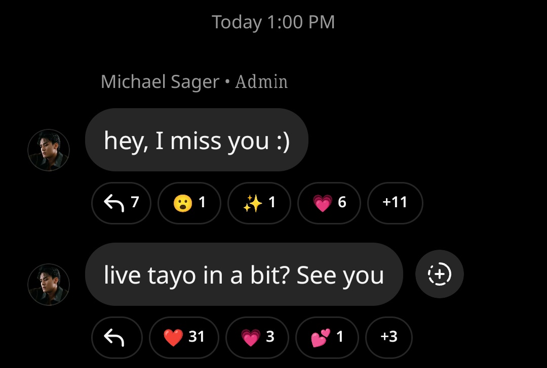 TeamMILI_OFC's tweet photo. Hi MILInians!🧡

@michaelsager_ is going live on TikTok today, Stay tuned!👀

#MichaelSager #TeamMILI https://t.co/vP2fAlOtrZ