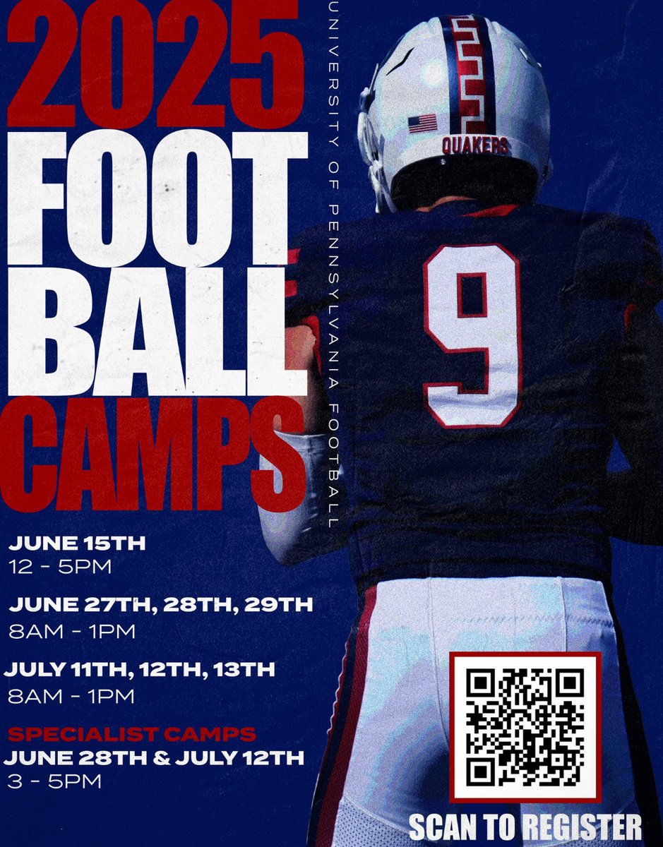 JoshOghor's tweet image. Blessed to receive a camp invite from @CoachPriore @PennFB