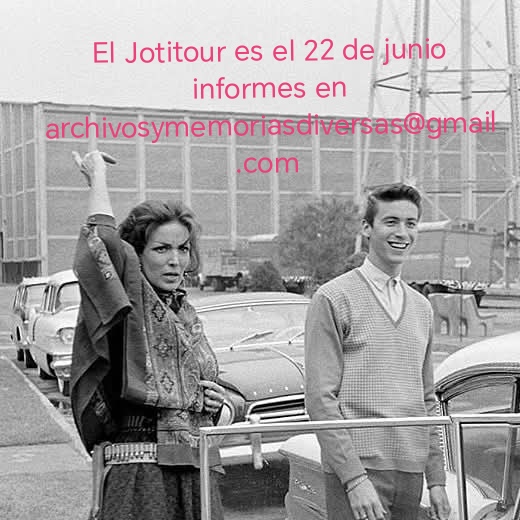 El Jotitour con su próximo recorrido será el domingo 22 de junio aparta tu lugar e infórmate al correo archivosymemoriasdiversas@gmail.com
con José Luis Legorreta Nápoles