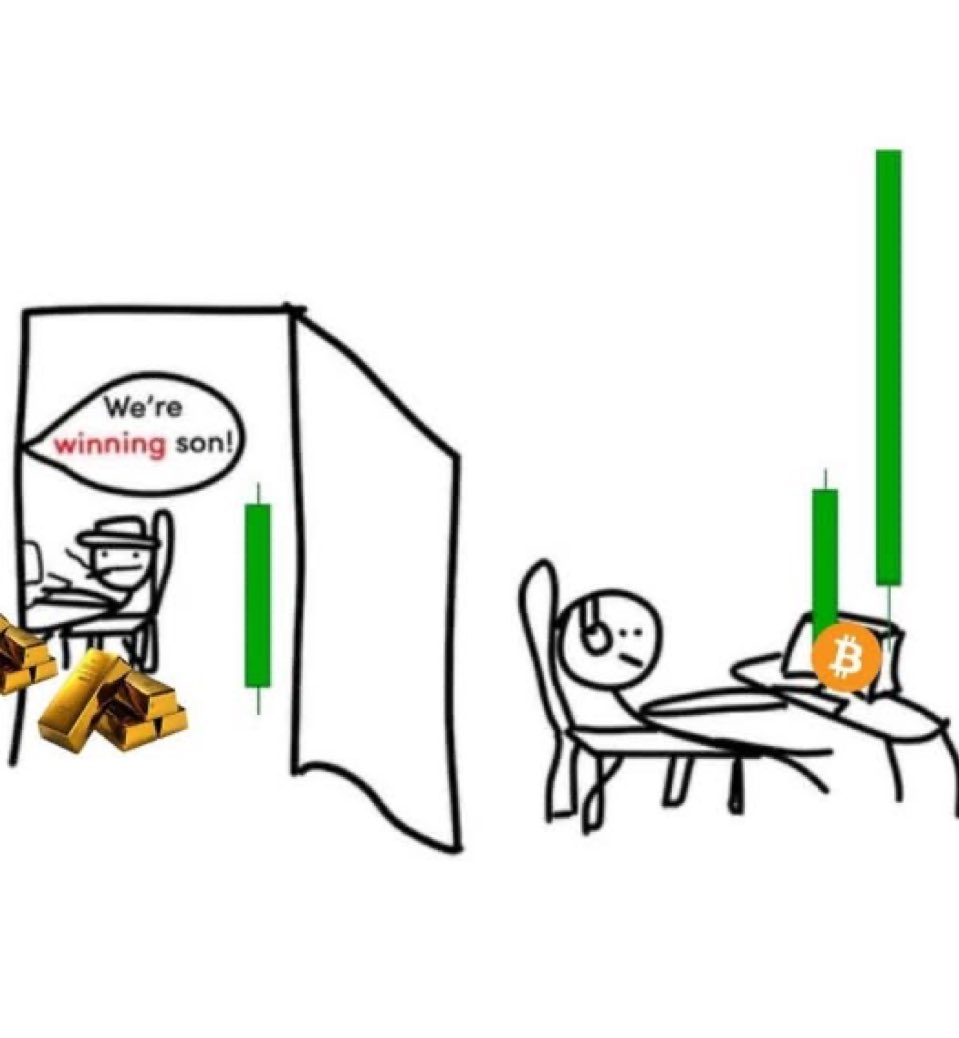 We’re winning son #Bitcoin