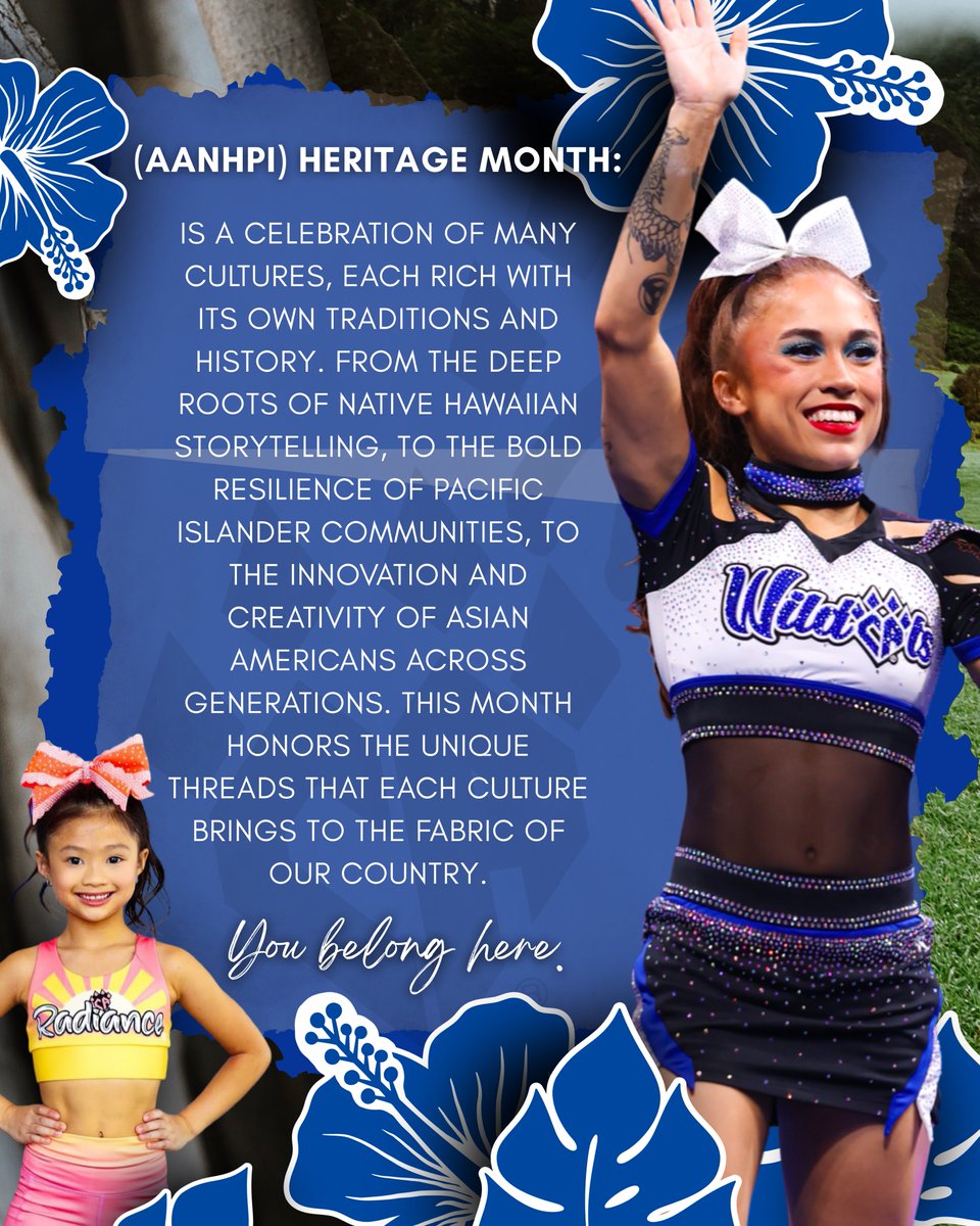 We would like to take the time to say THANK YOU to all of our Asian American, Native Hawaiian, &amp; Pacific Islander families that call Cheer Athletics home! 🏡

You are SEEN, you are LOVED, and we are so THANKFUL for your influence in shaping CA! We CELEBRATE you! 🫶🏽 #YouBelongHere