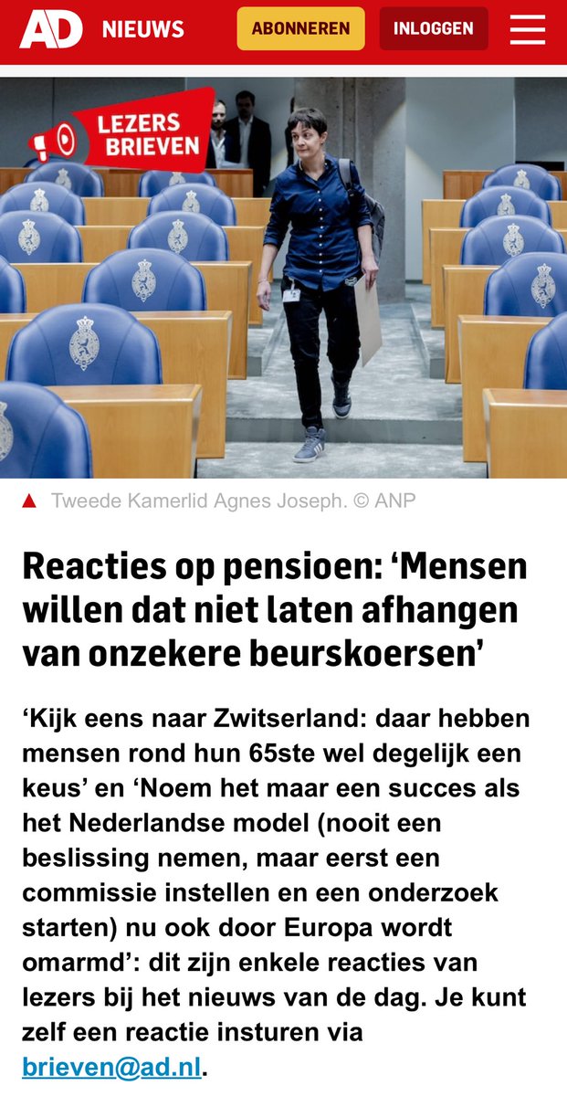 “In alle rust” naar het nieuwe stelsel.
