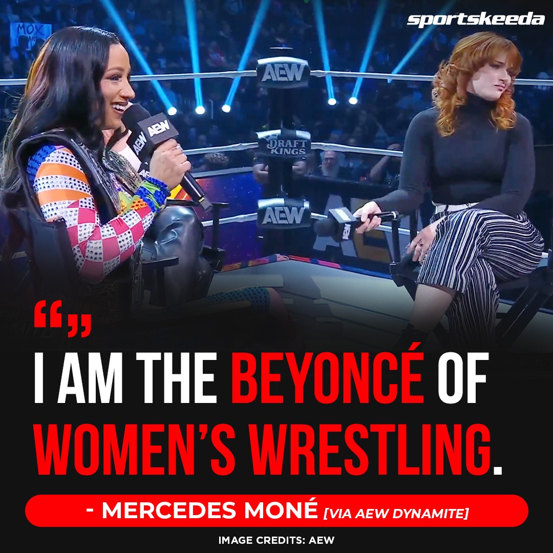 Mercedes Moné made quite the statement 🤑