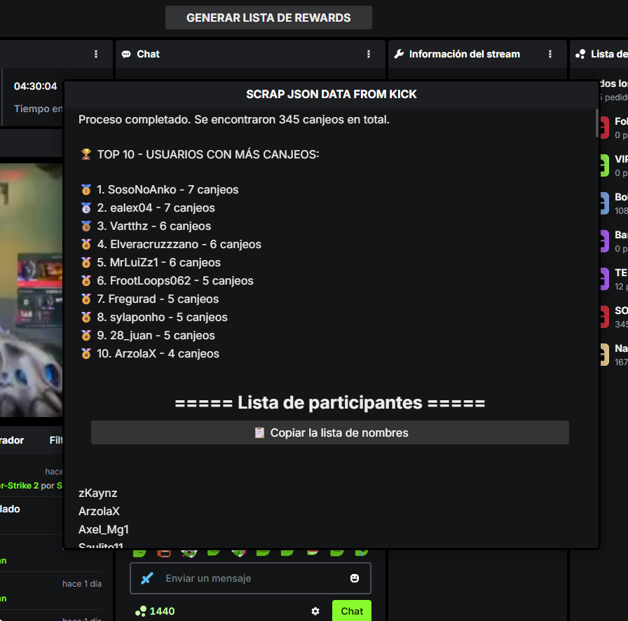 MikT_'s tweet photo. Chavales, ya quedo la extensión de kick para los sorteos 🫡 entre mas canjeen, mas oportunidades tendrán de ganar https://t.co/urJprARVy5