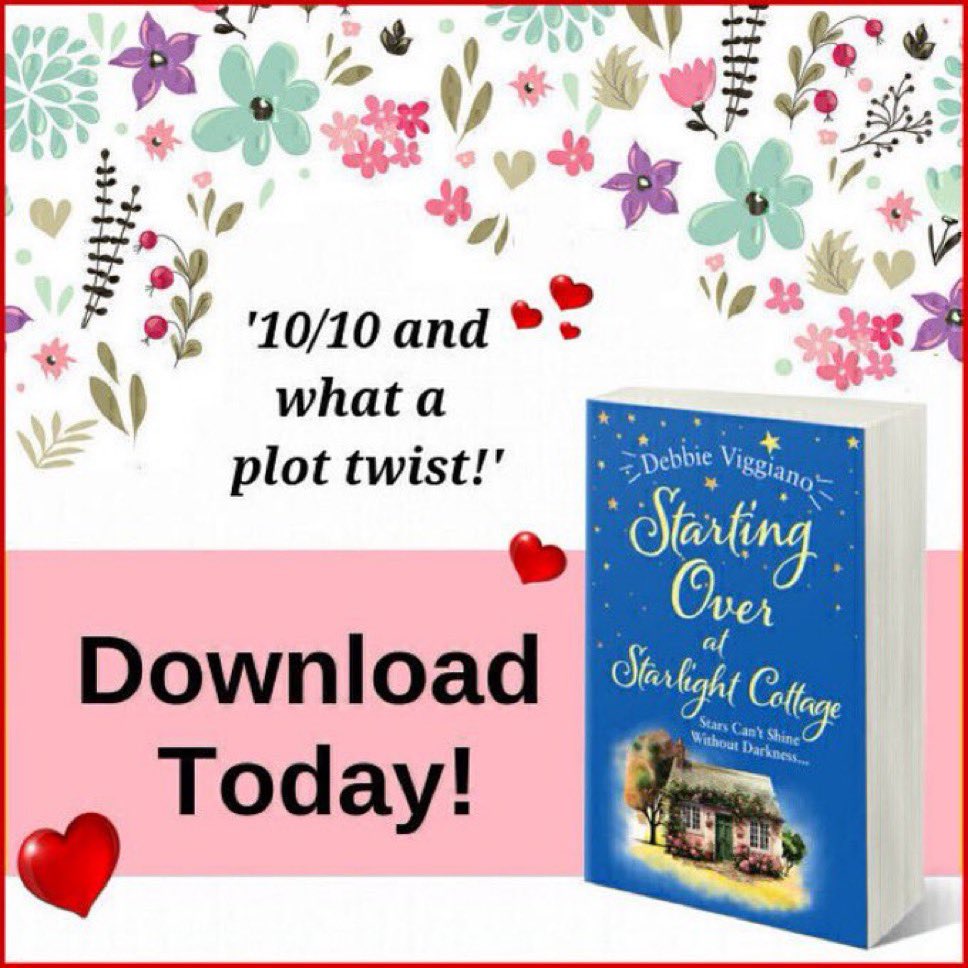 DebbieViggiano's tweet image. When Tilly Thomas finds herself starting over at 49 she’s forced to reflect on many things - including a heartbreaking secret...
#thursdayvibes #RomanceReads
#ThursdayThoughts #Romance
mybook.to/uNkDqk