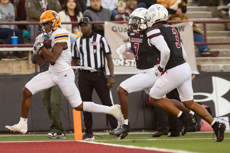 SCTrojanDuck's tweet image. Pick 13.09 = Kenny Odom, WR UTEP
Transfer up from Austin Peay and was 2nd team all-conference as a rSO. Had a few blowup weeks last season and can be more dynamic should Malachi Nelson take the reigns. Coach views him as their "Star WR"
