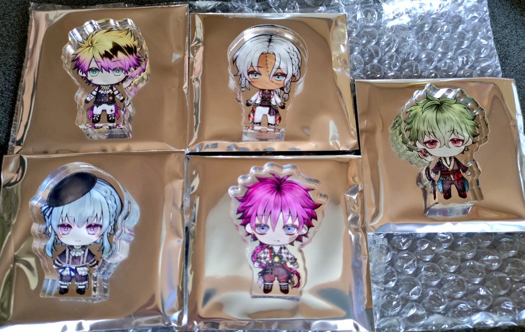 悪魔執事と黒い猫 あくねこ 自分で立てるドール アクリルブロック