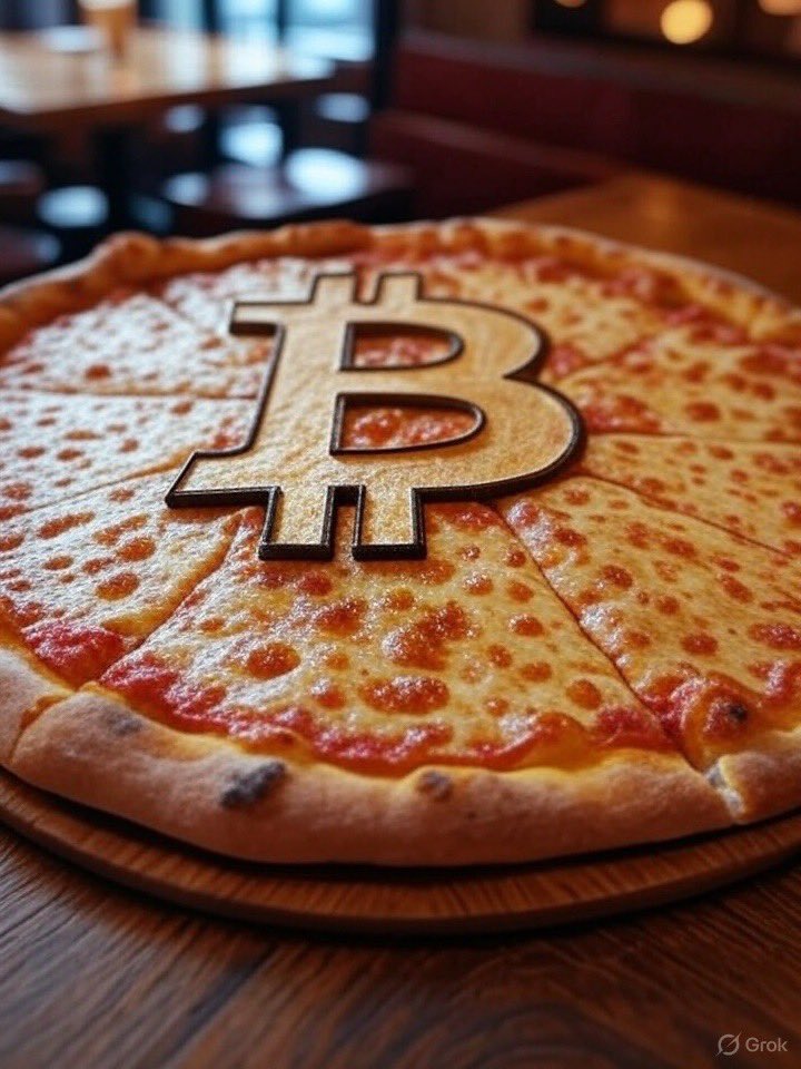 GRATULERER MED BITCOIN PIZZADAGEN I DAG! 🔥🧡🍕🍕I dag for 15 år siden ble den første handelen med bitcoin foretatt. Laszlo Hayecz kjøpte 2 pizza for 10.000 bitcoin.
11,3 milliarder norske kroner med dagens kurs. #bitcoin #DeFi #TradFi