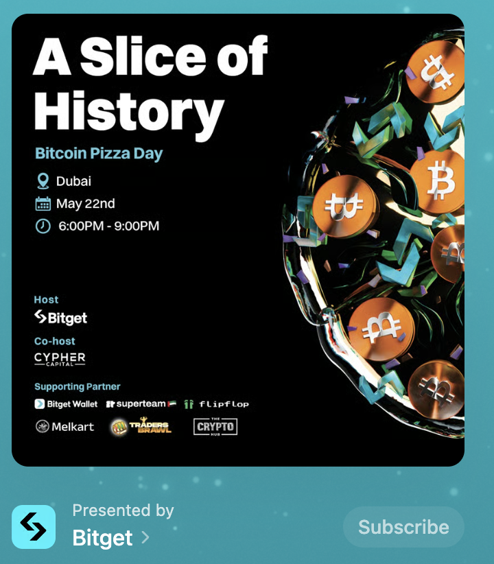 Alex Scott (@afscott) on Twitter photo we're having pizza tonight to celebrate BTC - join us with <a href="/bitgetglobal/">Bitget</a> <a href="/cypher_capital/">Cypher Capital</a> <a href="/SuperteamAE/">Superteam UAE</a> we're having pizza tonight to celebrate BTC - join us with <a href="/bitgetglobal/">Bitget</a> <a href="/cypher_capital/">Cypher Capital</a> <a href="/SuperteamAE/">Superteam UAE</a>