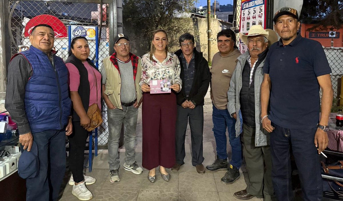 Gracias a los representantes de los pueblos originarios del Ajusco por recibirme y dialogar conmigo. Escucharles reafirma mi compromiso: una justicia laboral que respete la identidad y dignidad de todas las personas.
#BoletaRosa #Vota18 #CristelSolorio
