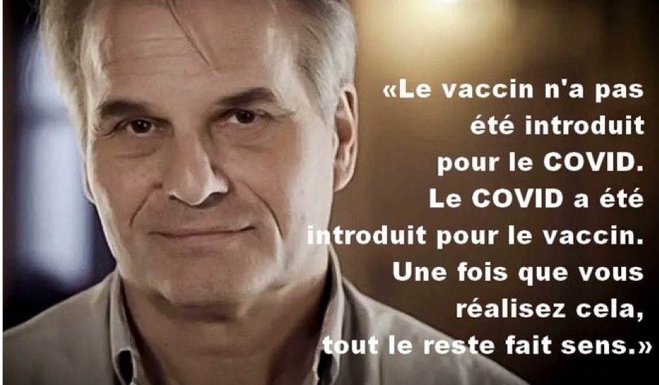 HamelinMd's tweet photo. Ils ont réussi leur Plan criminel :
le BUT était  d’injecter à la Population la "contre mesure"militaire💉ARN 
https://t.co/k11mvoqVAq fallait créer 1 virus à "contrer"
=>ils ont donné le nom SARSCov2  
à l’Agent DARPA, Radioactif, qui provoque des symptômes similaires à ceux d’1virus respiratoire: fièvre, oppression respiratoire 
https://t.co/370HCl4vEI fallait créer 1 Test pour authentifier la présence du faux virus
=>ils ont vendu le Test PCRCovid frauduleux qui a permis de créer la Pandémie de Tests PCR positifs
faisant croire que la Pandémie était virale
3.Ils ont alors pu vendre l’arme ARNm parce qu’ils ont payé Pfizer pour la labelliser "vaccin Pharma" 
C’est 1 Guerre physique réelle, menée par des globalistes eugénistes contre nous tous ciblés comme des ennemis 
Respect R.Fuellmich