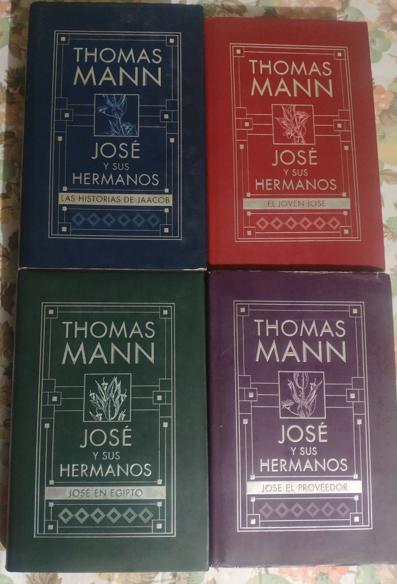 Ella me dijo:
-Muéstrame algo bonito.

Yo le envié 'Jose y sus hermanos' de Thomas Mann en EdicionesB