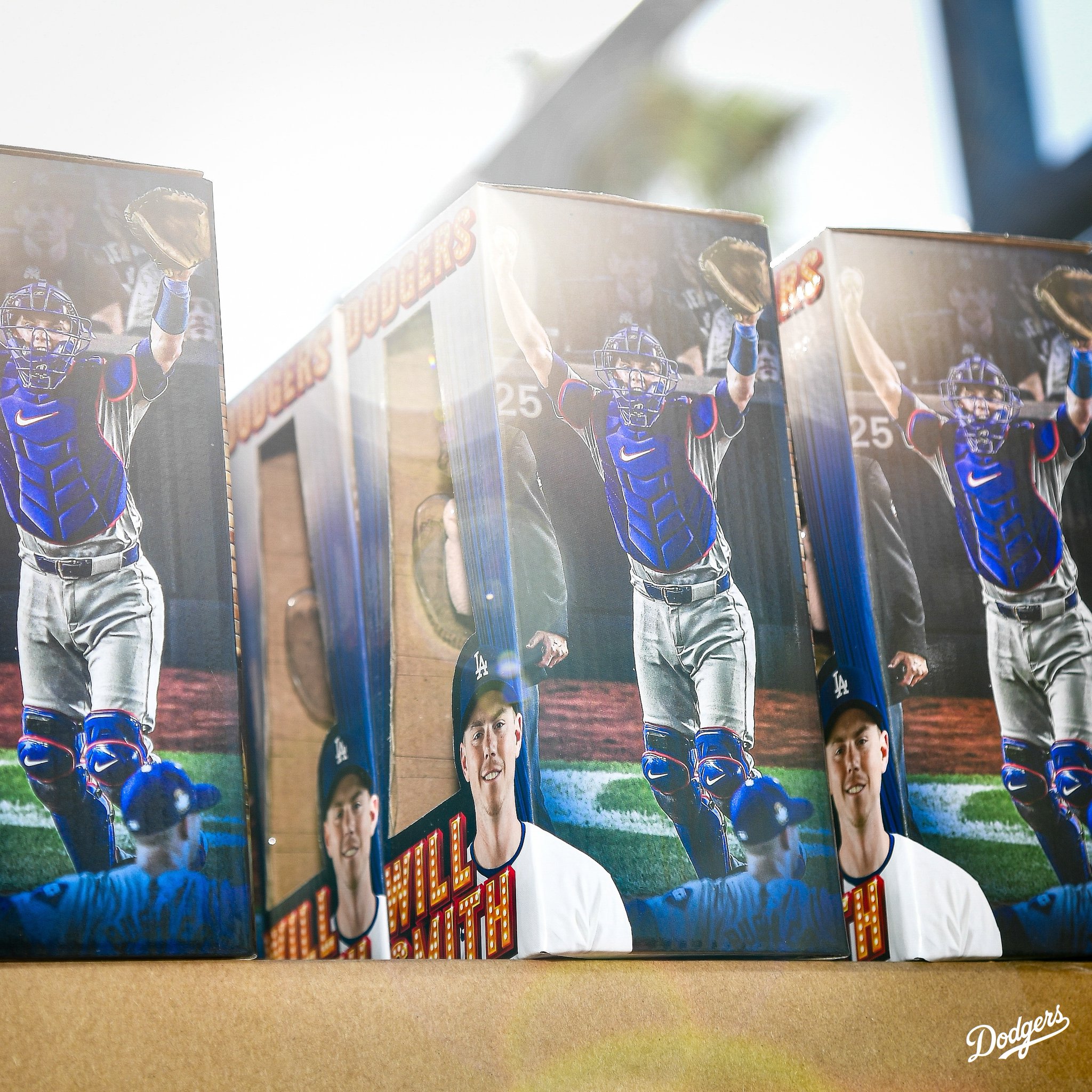 WILL SMITH ボブルヘッド　bubble head 🔥2023 Will Smith SGA Bobblehead Los Angeles Dodgers 6/13/23