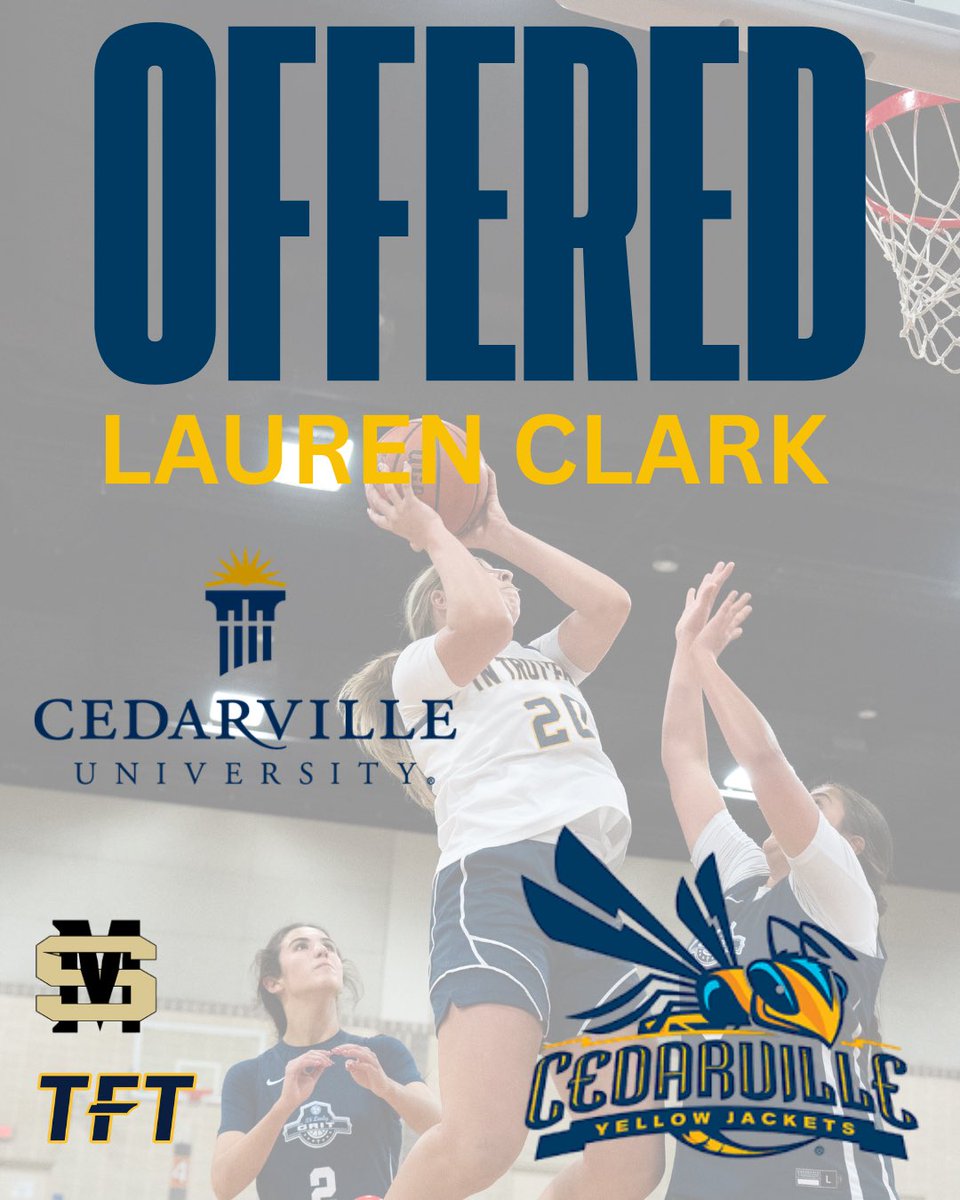 lauren (@lauren_clark20) on Twitter photo After an amazing conversation with <a href="/Kevo_da_Vinci/">Coach Kevo</a> <a href="/CedarvilleWBB/">Cedarville WBB</a> I am blessed to receive an offer!!! Looking forward to getting on campus!! <a href="/TrottersArmes/">TN Flight Trotters 2027 (Armes)</a> <a href="/LadyTrotters/">TN Flight Trotters</a> <a href="/sm_ladypanthers/">Lady Panther BBall</a> <a href="/MeadeHoops/">Amanda Meade</a> <a href="/PGHTennessee/">Prep Girls Hoops Tennessee</a> <a href="/_BlakeDerrick/">Blake Derrick</a> <a href="/U_C_Reporter/">Upper Cumberland Reporter</a> <a href="/UCPrepShowcase/">UC Prep Showcase HSGBB</a> After an amazing conversation with <a href="/Kevo_da_Vinci/">Coach Kevo</a> <a href="/CedarvilleWBB/">Cedarville WBB</a> I am blessed to receive an offer!!! Looking forward to getting on campus!! <a href="/TrottersArmes/">TN Flight Trotters 2027 (Armes)</a> <a href="/LadyTrotters/">TN Flight Trotters</a> <a href="/sm_ladypanthers/">Lady Panther BBall</a> <a href="/MeadeHoops/">Amanda Meade</a> <a href="/PGHTennessee/">Prep Girls Hoops Tennessee</a> <a href="/_BlakeDerrick/">Blake Derrick</a> <a href="/U_C_Reporter/">Upper Cumberland Reporter</a> <a href="/UCPrepShowcase/">UC Prep Showcase HSGBB</a>