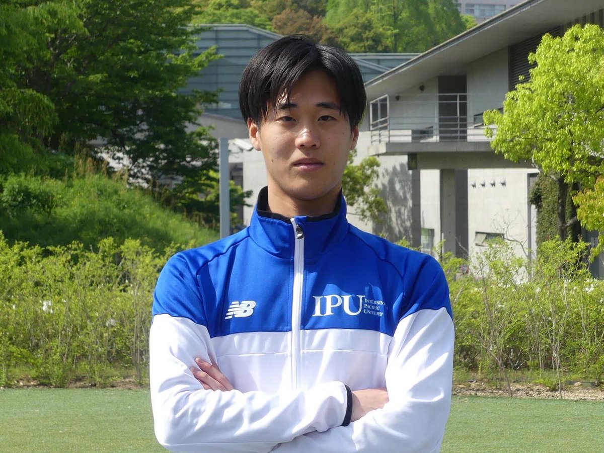 ipuMLD's tweet photo. ／

🌸IPUディスタンスチーム
2025新入生紹介No.27🌸

＼

#河合佑樹(かわい・ゆうき)

👨‍🎓学科
#競技スポーツ科学科

🏫出身校
#岡垣中学校 ･福岡
#東海大付属福岡高校 ･福岡

🏅自己ベスト
800m 1:57.88/1500m4:03.25

❔なぜIPU？
高いレベルの選手が多くいて、それをサポートする人と施設･設備が整っているから。

💪🏻意気込み
記録より記憶に残り、応援したくなる選手になります。

※動画:最後尾