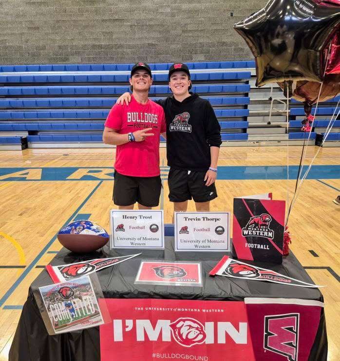 Officially a DAWG! 
<a href="/UMWFootball/">University of Montana Western Football</a> <a href="/thorpe_trev06/">Trevin Thorpe</a> <a href="/CoachHurd54/">Justin Hurd</a> <a href="/tahomafootball/">Tahoma Football</a> <a href="/Coach_Martello/">Riley Martello</a> <a href="/CoachNourse_UMW/">Ryan Nourse</a>