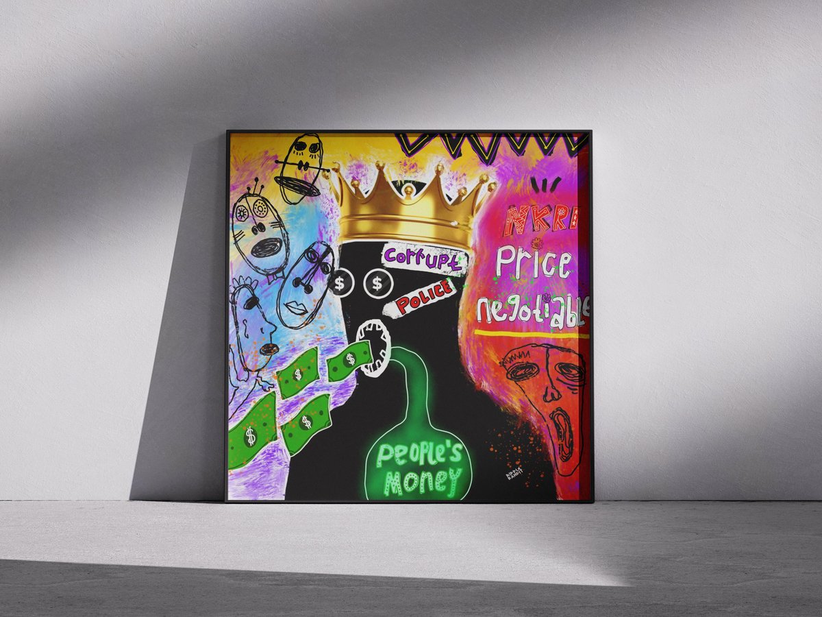 RIPPLE BANDIT (@xripplebandit) on Twitter photo Brace yourself for a powerful collision of art and resistance.
In collaboration with <a href="/ZemouraArt/">ZemouraArt</a> , we challenge a government that has abandoned its people.
This piece drops tonight only on <a href="/xrpcafe/">xrp.cafe ☕</a>
Silence is no longer an option 🔥🔥🔥
#XRP #XRPCommunity #NFTART Brace yourself for a powerful collision of art and resistance.
In collaboration with <a href="/ZemouraArt/">ZemouraArt</a> , we challenge a government that has abandoned its people.
This piece drops tonight only on <a href="/xrpcafe/">xrp.cafe ☕</a>
Silence is no longer an option 🔥🔥🔥
#XRP #XRPCommunity #NFTART