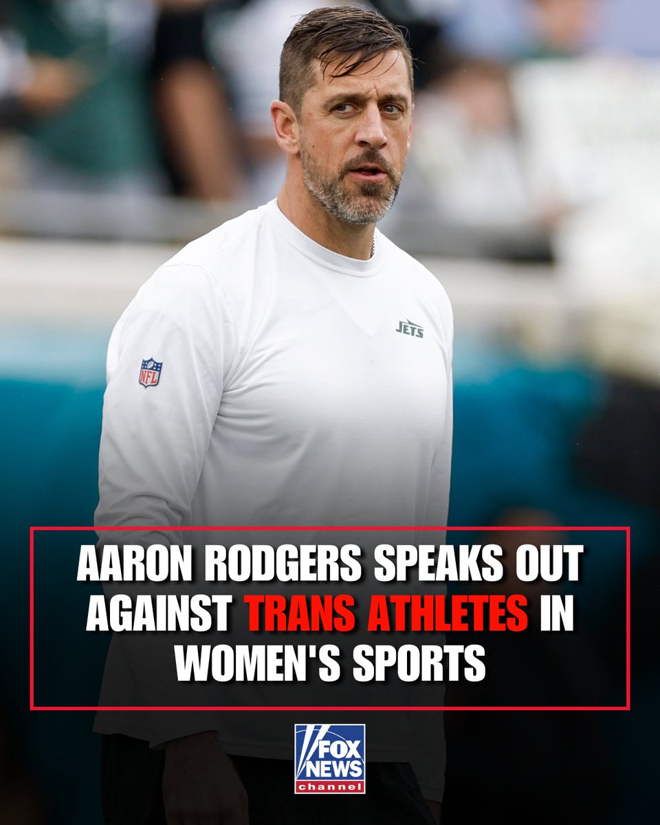 “The trans woman movement is actually anti-woman.”

NFL star <a href="/AaronRodgers12/">Aaron Rodgers</a> is making it clear, he doesn't believe trans athletes should be allowed to compete in women's sports.