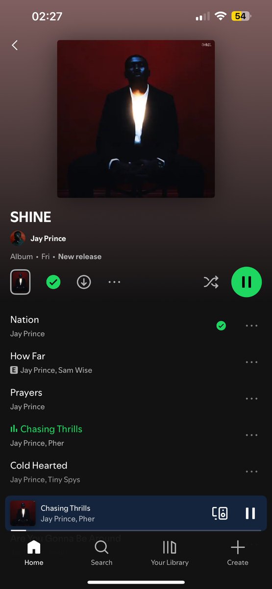 <a href="/JayPrince/">Jay Prince</a> I’m blown away! ‘Shine’ might be the best album to drop this year🔥