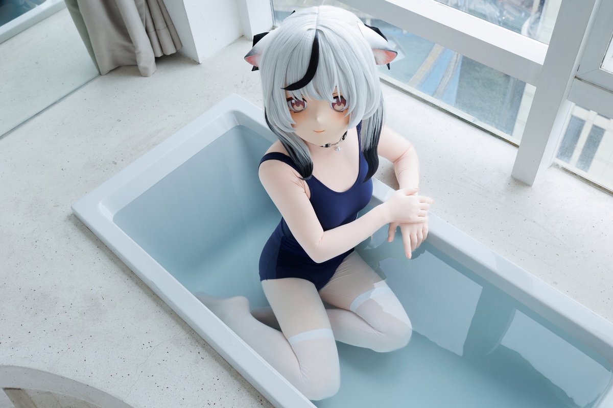 Sensei也快点进来吧～❤️
📷：<a href="/woaichirouchuan/">肉串君</a>
#kigurumi