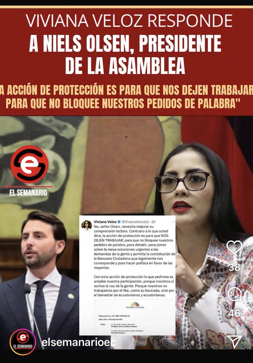 Bethsaida López (@bethsaidalopezs) on Twitter photo Y esta perra salida de un chongo, que tiene juicios de estafa con qué calidad moral se atreve hablarle al presidente de la asamblea ?que es un hombre íntegro no una basura como esta escoria de Rc5,y todo ladrones y criminales basura del Ecuador.<a href="/VivianaVelozEc/">Viviana Veloz</a> Y esta perra salida de un chongo, que tiene juicios de estafa con qué calidad moral se atreve hablarle al presidente de la asamblea ?que es un hombre íntegro no una basura como esta escoria de Rc5,y todo ladrones y criminales basura del Ecuador.<a href="/VivianaVelozEc/">Viviana Veloz</a>