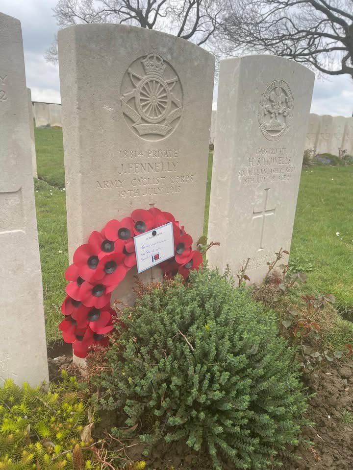Charlies_London's tweet image. Dear William James,
You don’t know this yet, but mummy and daddy named you after these two men, William Thomas Boakes and James Fennelly. They were heroes! Ordinary men who, on the moment they both made the ultimate sacrifice for their country, could not even vote for the land…