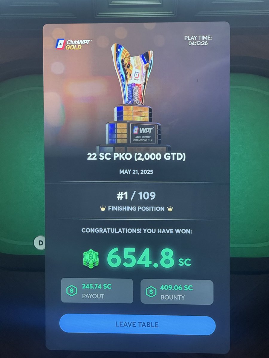 #WPTGold