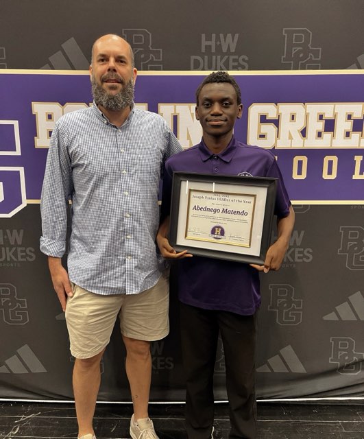 Black Male Scholars @BGJHS (@blkmalescholars) on Twitter photo Congratulations to <a href="/BlkMaleScholars/">Black Male Scholars @BGJHS</a> Abednego Matendo for receiving the <a href="/BGHSLEADacademy/">LEAD Academy</a> LEADER OF THE YEAR Award presented by <a href="/JoeTinius/">Joe Tinius</a>! So deserving! Keep representing well, Abednego! #ScholarLeaderAthlete Congratulations to <a href="/BlkMaleScholars/">Black Male Scholars @BGJHS</a> Abednego Matendo for receiving the <a href="/BGHSLEADacademy/">LEAD Academy</a> LEADER OF THE YEAR Award presented by <a href="/JoeTinius/">Joe Tinius</a>! So deserving! Keep representing well, Abednego! #ScholarLeaderAthlete