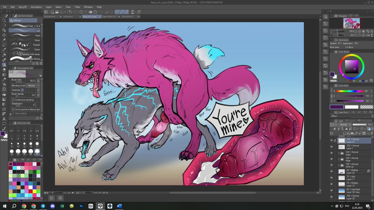 Just wolfy WIP 🐺🐺🐺