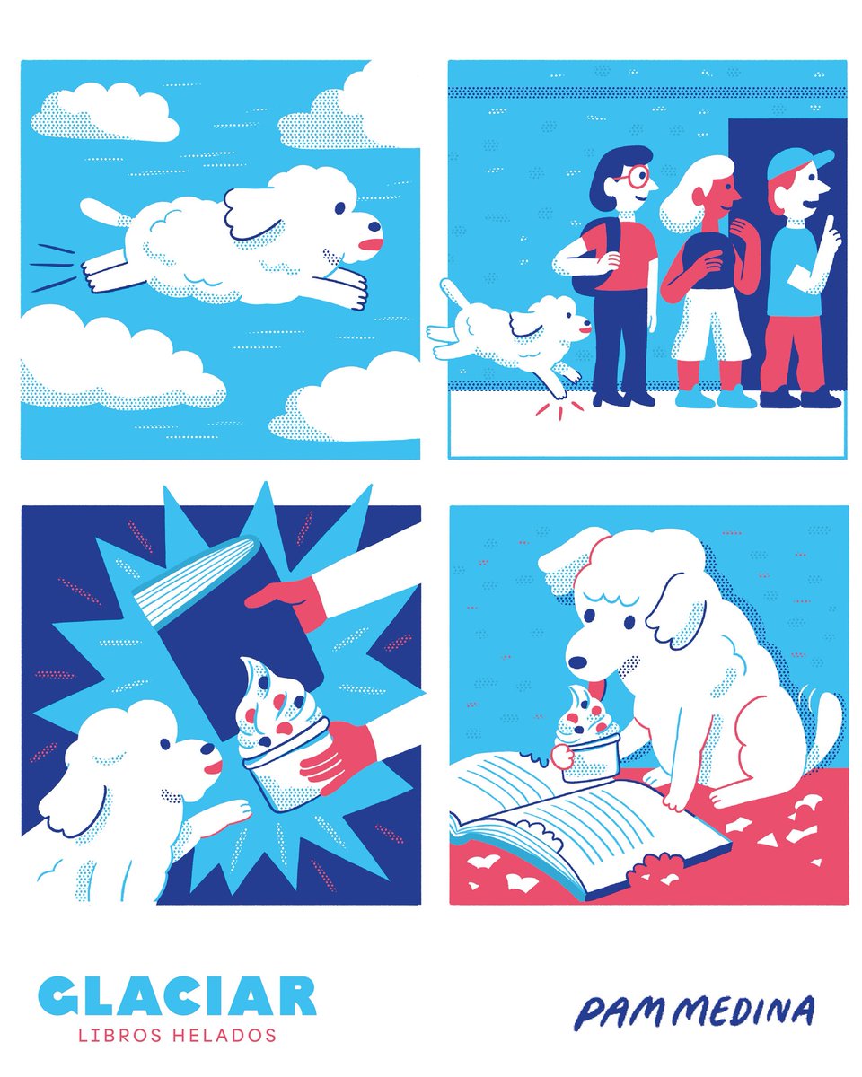 Glaciar libros helados tweet media