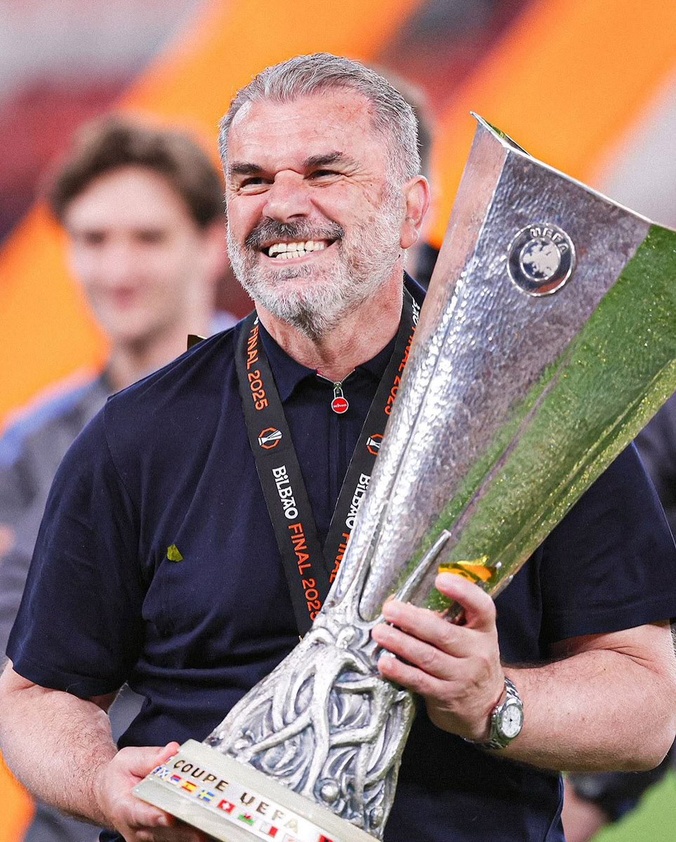 Delighted for all my horse racing friends in Australia that Melbourne native Ange Postecoglou  highlighted his career tonight with a long awaited victory in the <a href="/EuropaLeague/">UEFA Europa League</a> Cup Final for <a href="/SpursOfficial/">Tottenham Hotspur</a> . He is a credit to Australian soccer.