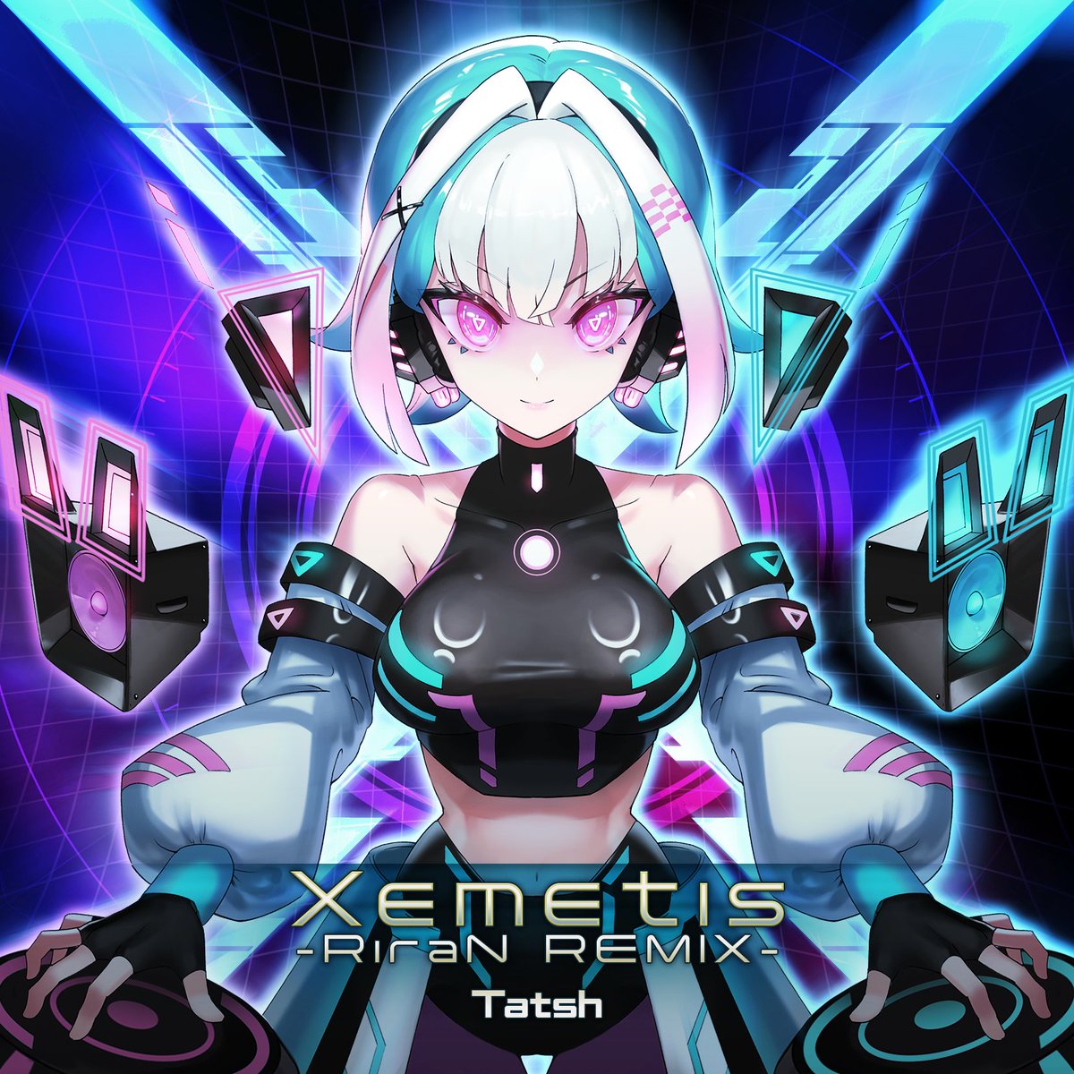 [Announcement]

I had the opportunity to create the album artwork for
「Tatsh - Xemetis (RiraN Remix)」, which will be featured in the new DLC pack「Bridging to Emotion」 for the rhythm game MASH VP! Re:VISION!

#MASHVP #AXTORM #PlayX4