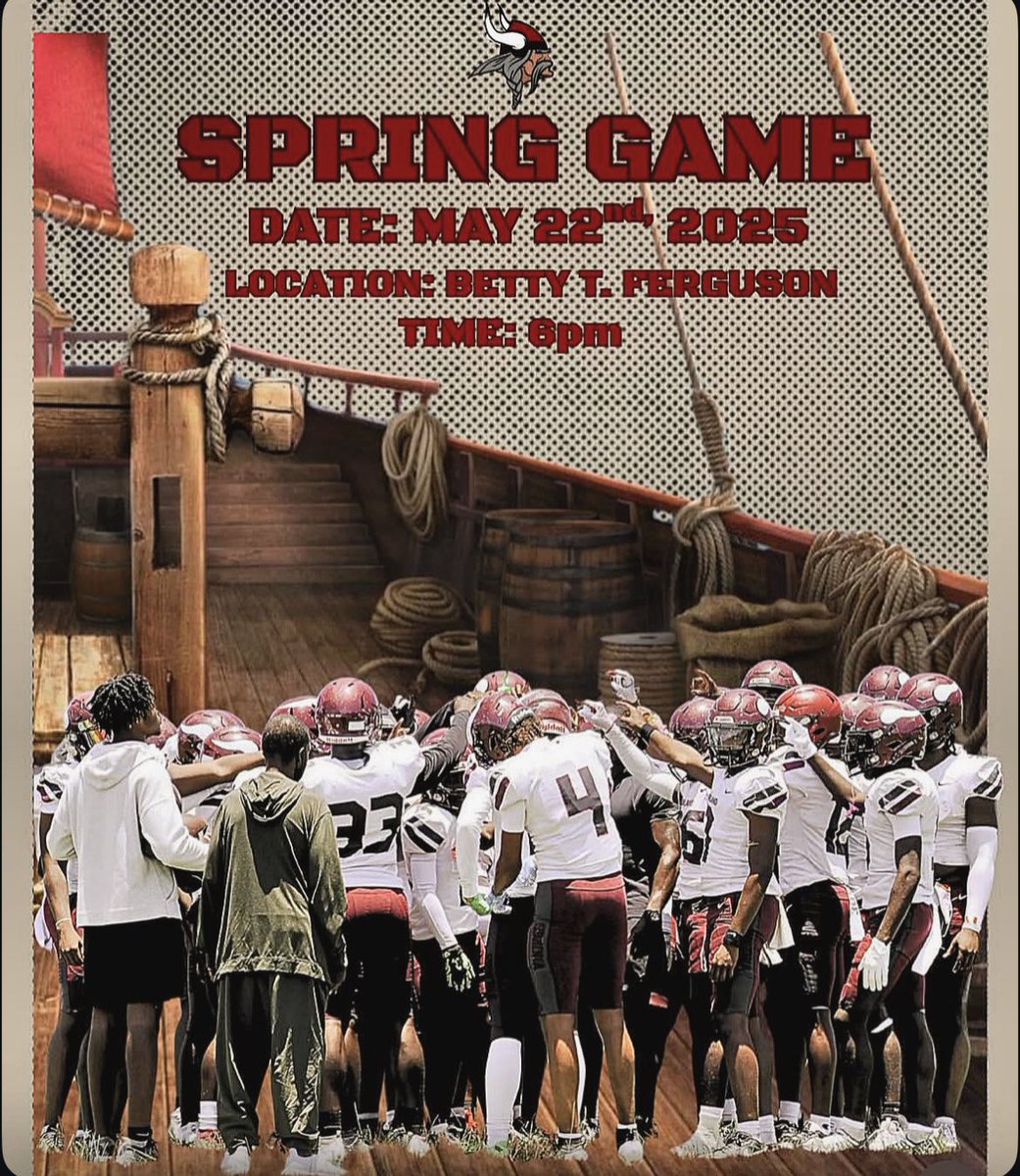 Miami Norland Spring Game

 📍Betty T Ferguson 
📆 May 22nd, 2025
⏰6PM