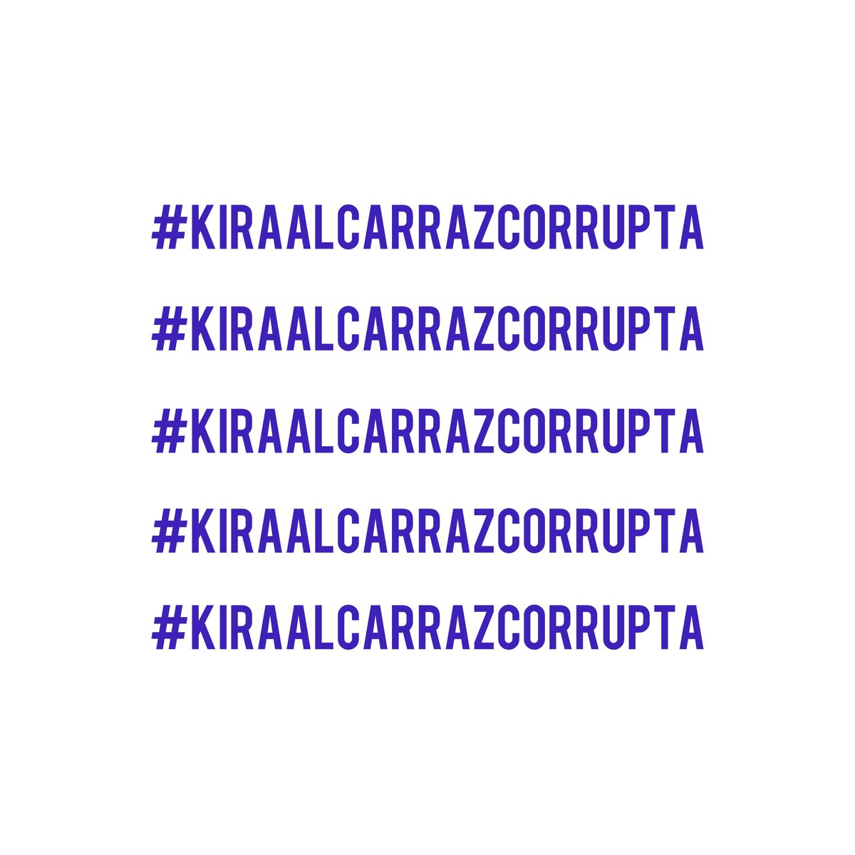 La congresista <a href="/KiraAlcarraz/">KiraAlcarraz</a> personifica la peor podredumbre del congreso. Involucrada en todo acto vomitivo relacionado a universitario.

Hagámosle notar lo que piensa al población y ciudadanos de bien.

Viralicemos #KiraAlcarrazCorrupta, que sea tendencia