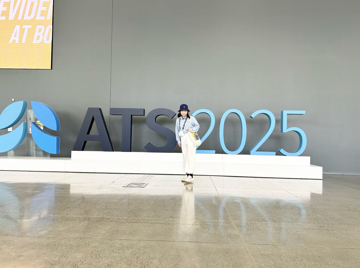 Yannan Lin (@lin_yannan_0505) on Twitter photo Presented my #LungCancerScreening research at ATS for the first time! Grateful for the inspiring discussions and connections. Many thanks to my co-authors Drs <a href="/uclawillhsu/">William Hsu</a> <a href="/AshleyEProsper/">Ashley Prosper, MD</a> Denise Aberle, Haley Tupper, and <a href="/UCLAHealthJCCC/">UCLA Jonsson Comprehensive Cancer Center</a> for supporting this work! #ATS2025 Presented my #LungCancerScreening research at ATS for the first time! Grateful for the inspiring discussions and connections. Many thanks to my co-authors Drs <a href="/uclawillhsu/">William Hsu</a> <a href="/AshleyEProsper/">Ashley Prosper, MD</a> Denise Aberle, Haley Tupper, and <a href="/UCLAHealthJCCC/">UCLA Jonsson Comprehensive Cancer Center</a> for supporting this work! #ATS2025